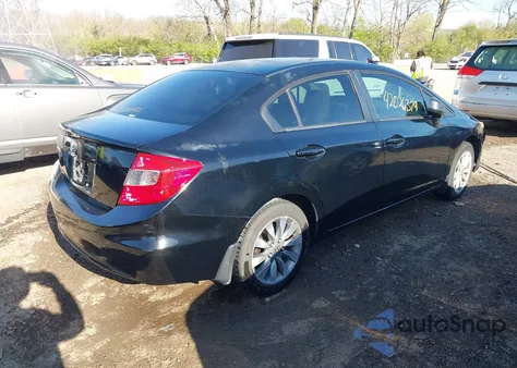 2012 Honda Civic Ex из США, поврежденный, VIN 2HGFB2F86CH500341